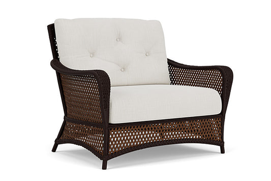 Lloyd Flanders - Grand Traverse Chair & A Half In Caramel Finish With Rollo Linen Fabric - 713150362020 view 1