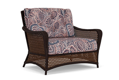 Lloyd Flanders - Grand Traverse Chair & A Half In Caramel Finish With Sensiblity Splendor Fabric - 713150362082 view 1
