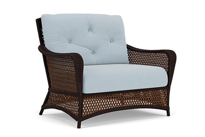 Lloyd Flanders - Grand Traverse Chair & A Half In Caramel Finish With Unearth Dew Fabric - 713150362084 view 1