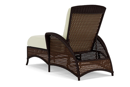 Lloyd Flanders - Grand Traverse Chaise In Caramel Finish With Bamboo Bay Meadow Fabric - 713250362060 view 2