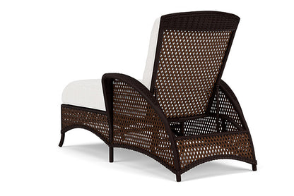Lloyd Flanders - Grand Traverse Chaise In Caramel Finish With Friendly Natural Fabric - 713250362042 view 2