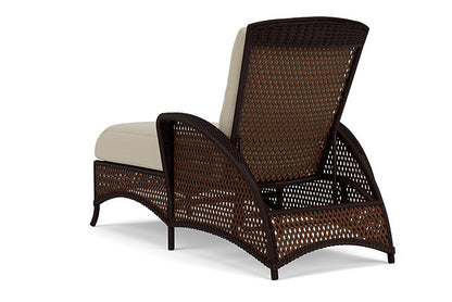 Lloyd Flanders - Grand Traverse Chaise In Caramel Finish With Rumba Straw Fabric - 713250362008 view 2