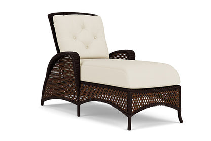 Lloyd Flanders - Grand Traverse Chaise In Caramel Finish With Sailcloth Sailor Fabric - 71325036434 view 1