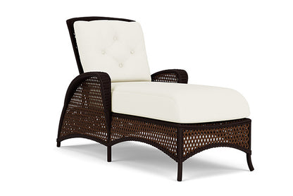 Lloyd Flanders - Grand Traverse Chaise In Caramel Finish With Sailcloth Salt Fabric - 71325036890 view 1