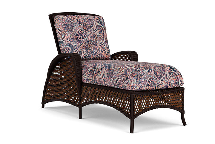 Lloyd Flanders - Grand Traverse Chaise In Caramel Finish With Sensiblity Splendor Fabric - 713250362082 view 1
