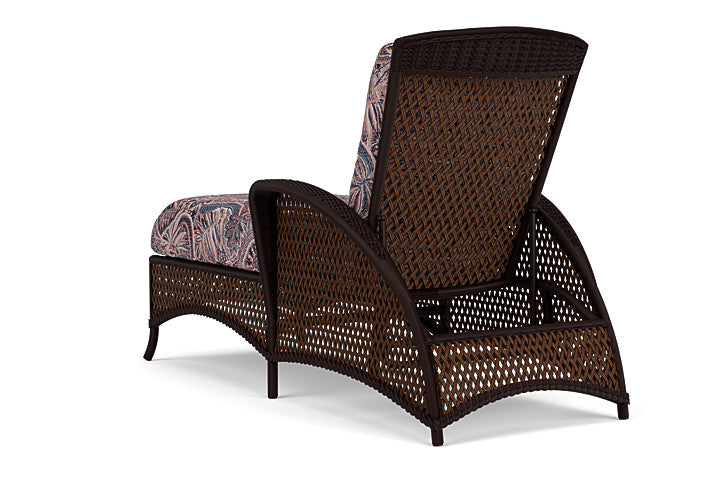 Lloyd Flanders - Grand Traverse Chaise In Caramel Finish With Sensiblity Splendor Fabric - 713250362082 view 2