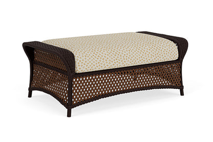 Lloyd Flanders - Grand Traverse Large Ottoman In Caramel Finish With Bebot Sisal Fabric - 713270362048 view 2