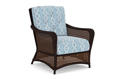 Lloyd Flanders - Grand Traverse Lounge Chair In Caramel Finish With Aman Capri Fabric - 713020361800 view 1