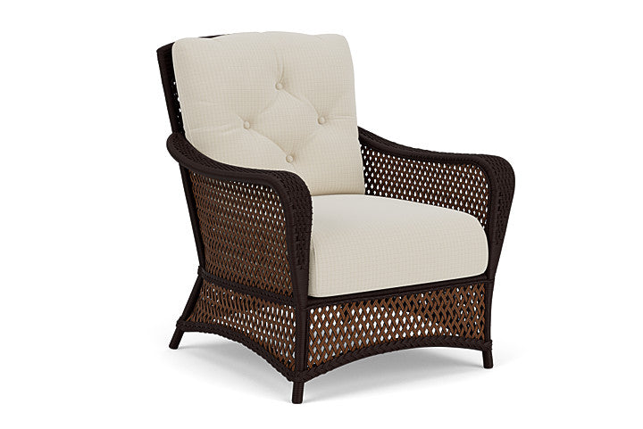 Lloyd Flanders - Grand Traverse Lounge Chair In Caramel Finish With Beach Natural Fabric - 713020362005 view 1