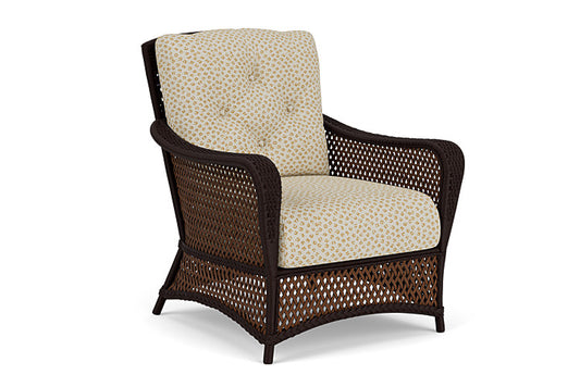Lloyd Flanders - Grand Traverse Lounge Chair In Caramel Finish With Bebot Sisal Fabric - 713020362048 view 1