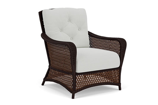 Lloyd Flanders - Grand Traverse Lounge Chair In Caramel Finish With Bright Side Fog Fabric - 713020362012 view 1