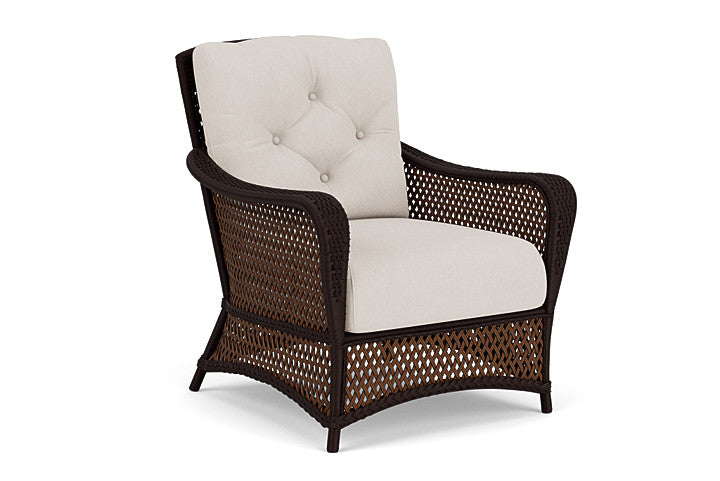Lloyd Flanders - Grand Traverse Lounge Chair In Caramel Finish With Canvas Canvas Fabric - 71302036319 view 1