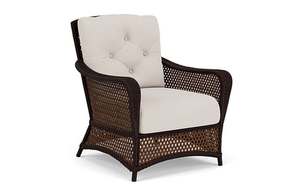 Lloyd Flanders - Grand Traverse Lounge Chair In Caramel Finish With Canvas Canvas Fabric - 71302036319 view 1