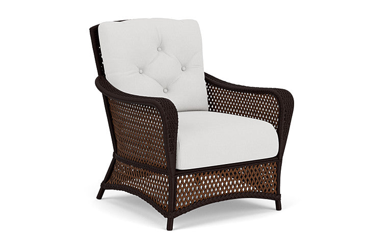 Lloyd Flanders - Grand Traverse Lounge Chair In Caramel Finish With Canvas Natural Fabric - 71302036159 view 1