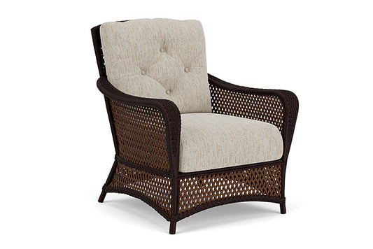 Lloyd Flanders - Grand Traverse Lounge Chair In Caramel Finish With Charlotte Sparrow Fabric - 71302036183 view 1