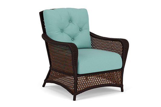 Lloyd Flanders - Grand Traverse Lounge Chair In Caramel Finish With Fife Aruba Fabric - 71302036748 view 1