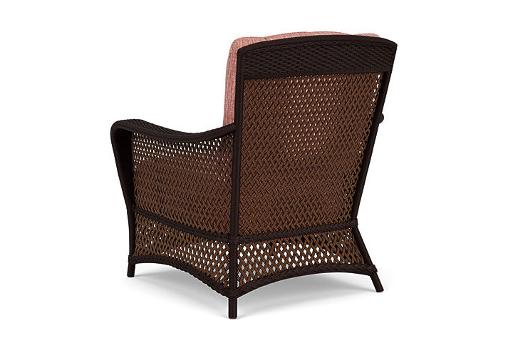 Lloyd Flanders - Grand Traverse Lounge Chair In Caramel Finish With Friendly Carnival Fabric - 713020362043 view 2