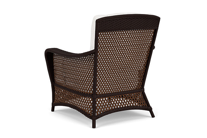 Lloyd Flanders - Grand Traverse Lounge Chair In Caramel Finish With Friendly Natural Fabric - 713020362042 view 2