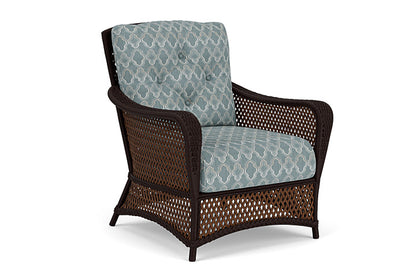 Lloyd Flanders - Grand Traverse Lounge Chair In Caramel Finish With Luna Mist Fabric - 713020362070 view 1