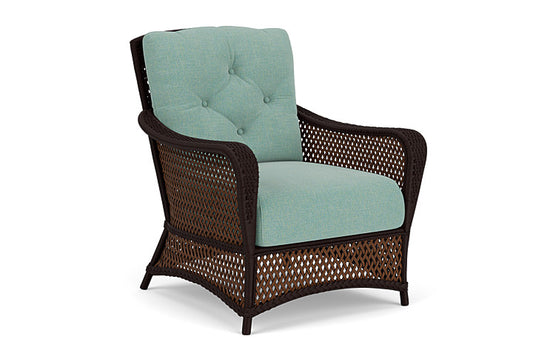Lloyd Flanders - Grand Traverse Lounge Chair In Caramel Finish With Pavian Pool Fabric - 713020362045 view 1