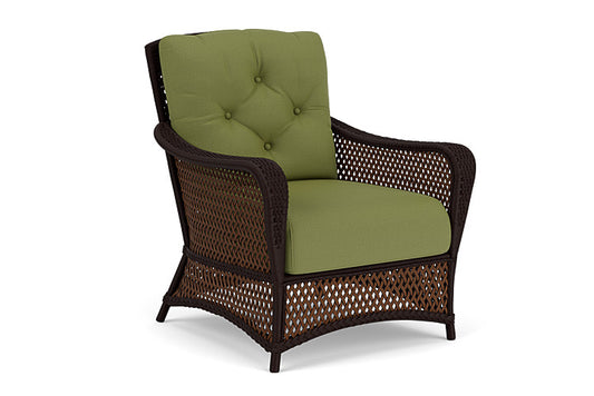 Lloyd Flanders - Grand Traverse Lounge Chair In Caramel Finish With Reflections Grass Fabric - 713020362051 view 1