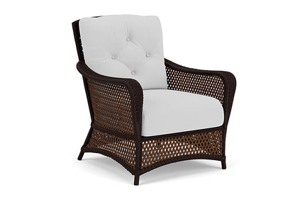 Lloyd Flanders - Grand Traverse Lounge Chair In Caramel Finish With Reflections Ice Fabric - 713020362052 view 1