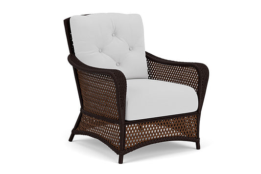 Lloyd Flanders - Grand Traverse Lounge Chair In Caramel Finish With Reflections Ice Fabric - 713020362052 view 1