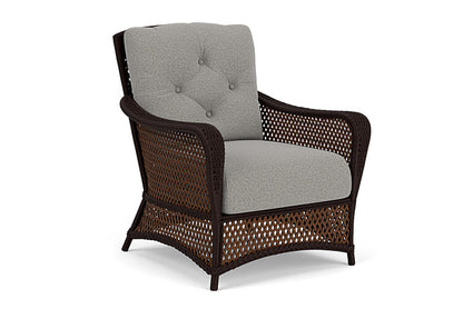 Lloyd Flanders - Grand Traverse Lounge Chair In Caramel Finish With Rumba Nickel Fabric - 713020362011 view 1