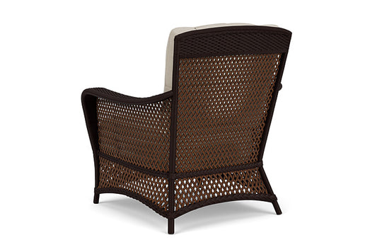 Lloyd Flanders - Grand Traverse Lounge Chair In Caramel Finish With Sandberg Flax Fabric - 713020362027 view 2