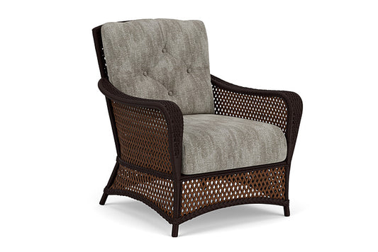 Lloyd Flanders - Grand Traverse Lounge Chair In Caramel Finish With Surface Slate Fabric - 713020362056 view 1