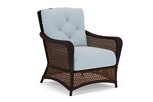 Lloyd Flanders - Grand Traverse Lounge Chair In Caramel Finish With Unearth Dew Fabric - 713020362084 view 1