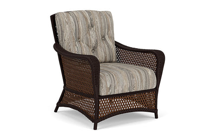Lloyd Flanders - Grand Traverse Lounge Chair In Caramel Finish With Woodgrain Ash Fabric - 71302036723 view 1