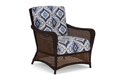 Lloyd Flanders - Grand Traverse Lounge Chair In Caramel Finish With Yoko Mediterranean Fabric - 71302036705 view 1