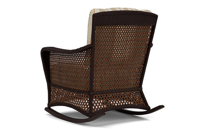 Lloyd Flanders - Grand Traverse Lounge Rocker In Caramel Finish With Amber Waves Fabric - 713330362044 view 2