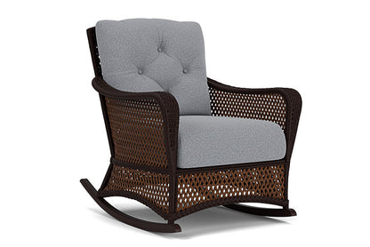 Lloyd Flanders - Grand Traverse Lounge Rocker In Caramel Finish With Rumba Stonewashed Fabric - 713330362006 view 1