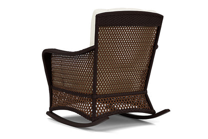 Lloyd Flanders - Grand Traverse Lounge Rocker In Caramel Finish With Sailcloth Salt Fabric - 71333036890 view 2