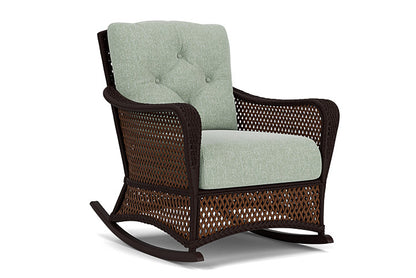 Lloyd Flanders - Grand Traverse Lounge Rocker In Caramel Finish With Serene Spa Fabric - 713330362031 view 1