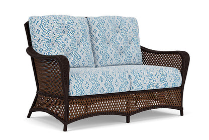Lloyd Flanders - Grand Traverse Loveseat In Caramel Finish With Aman Capri Fabric - 713500361800 view 1