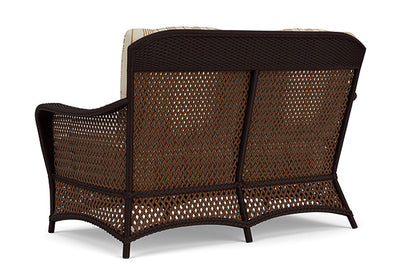 Lloyd Flanders - Grand Traverse Loveseat In Caramel Finish With Amber Waves Fabric - 713500362044 view 2