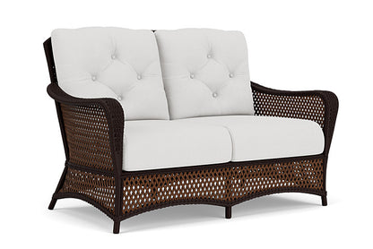 Lloyd Flanders - Grand Traverse Loveseat In Caramel Finish With Canvas Natural Fabric - 71350036159 view 1