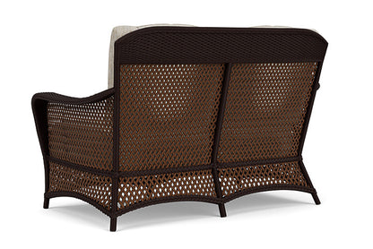 Lloyd Flanders - Grand Traverse Loveseat In Caramel Finish With Charlotte Sparrow Fabric - 71350036183 view 2