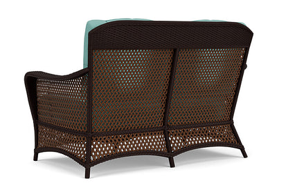 Lloyd Flanders - Grand Traverse Loveseat In Caramel Finish With Fife Aruba Fabric - 71350036748 view 2
