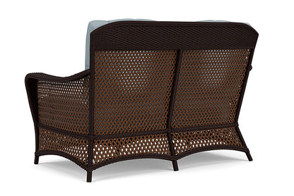 Lloyd Flanders - Grand Traverse Loveseat In Caramel Finish With Kadogo Lake Fabric - 713500362041 view 2