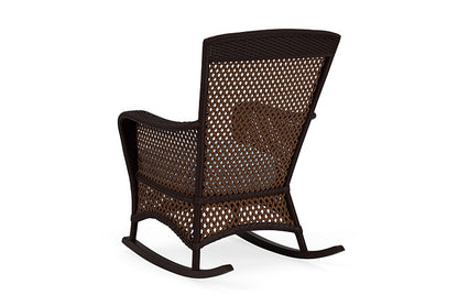Lloyd Flanders - Grand Traverse Porch Rocker In Caramel Finish With Aman Capri Fabric - 713360361800 view 2