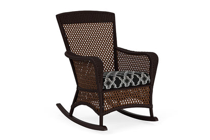 Lloyd Flanders - Grand Traverse Porch Rocker In Caramel Finish With Luna Onyx Fabric - 713360362071 view 1