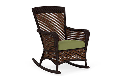 Lloyd Flanders - Grand Traverse Porch Rocker In Caramel Finish With Reflections Grass Fabric - 713360362051 view 1