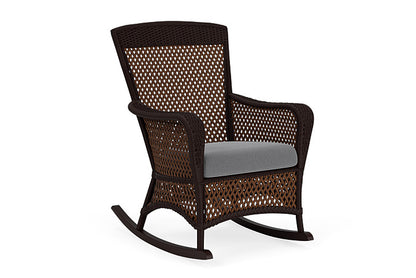 Lloyd Flanders - Grand Traverse Porch Rocker In Caramel Finish With Remy Graphite Fabric - 713360362003 view 1