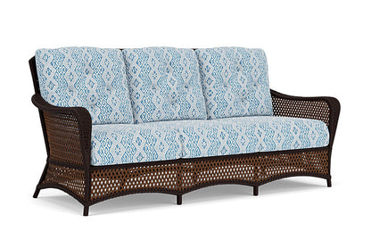 Lloyd Flanders - Grand Traverse Sofa In Caramel Finish With Aman Capri Fabric - 713550361800 view 1