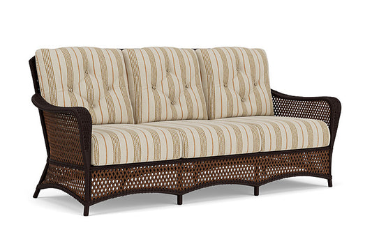 Lloyd Flanders - Grand Traverse Sofa In Caramel Finish With Amber Waves Fabric - 713550362044 view 1