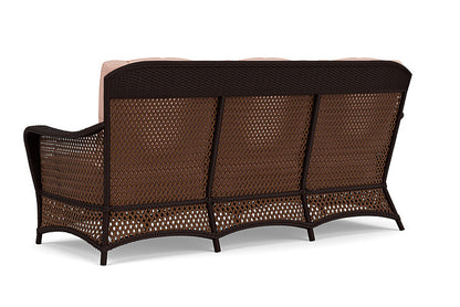 Lloyd Flanders - Grand Traverse Sofa In Caramel Finish With Azulu Clay Fabric - 713550362033 view 2
